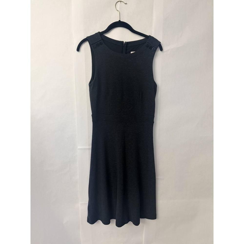 Loft Women's Sleeveless Knit Dress Black Size 4 Knee Length